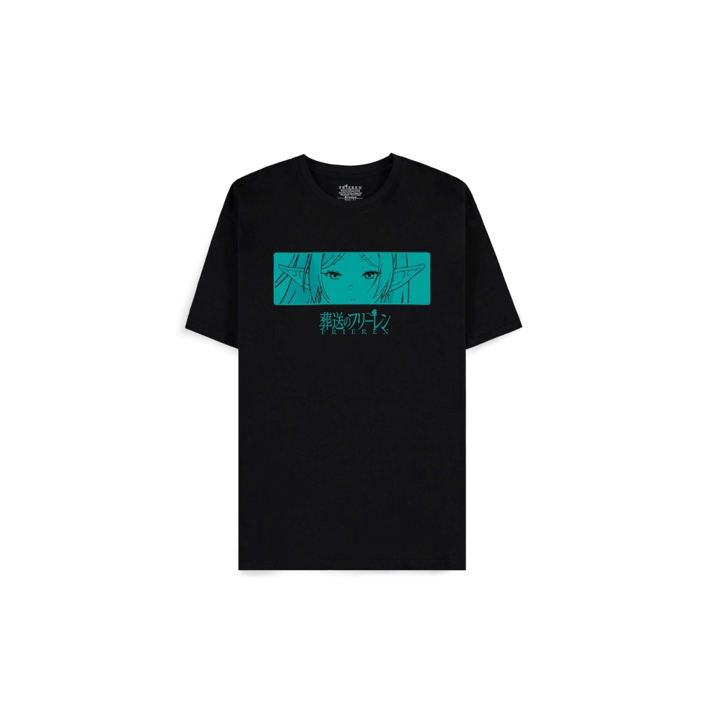 Frieren: Beyond Journey's End - Frieren Tshirt Homme - Noir/Bleu